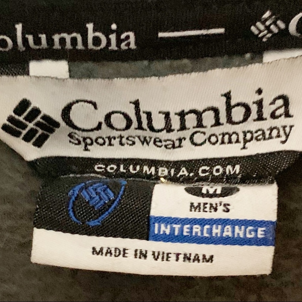 Columbia Interchange Full Zip Long Sleeve Fleece Jacket High Collar Pockets 🩶 - Picture 5 of 5